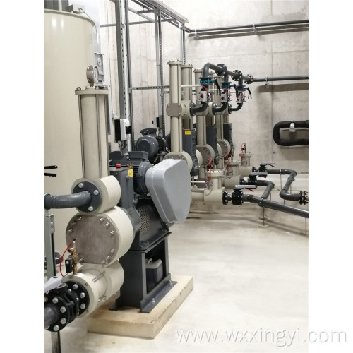 Storage bucket of plating wastewater treatment equipment